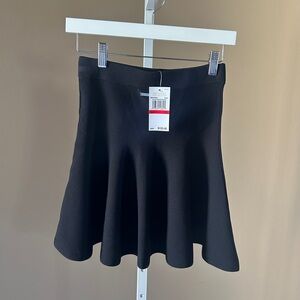 MICHAEL Michael Kors Black Skater Skirt